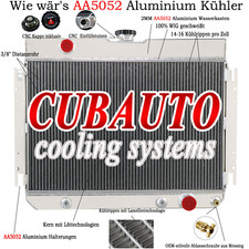 3 Reihe Aluminium Kühler Für