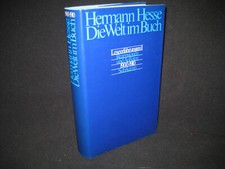 Hermann Hesse, the world in a