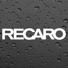 Recaro paar aufkleber weiss - recaro,