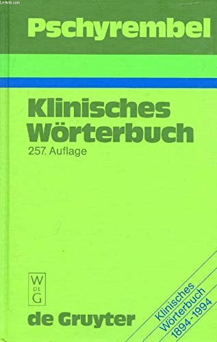 Pschyrembel klinisches - pschyrembel,