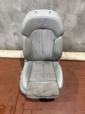 Audi A6 4G Sitz Beifahrersitz elektrisch verstellbar Leder Alcantara Titangrau