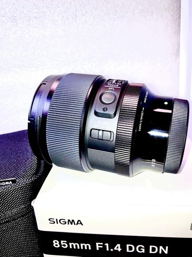 Sigma 85mm dg dn art - f/1,4,