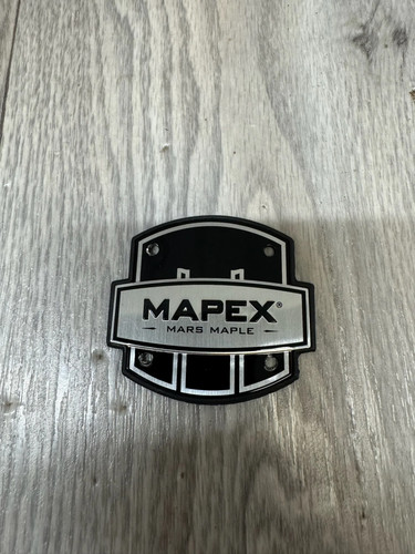 Mapex mars maple drum badge - drum,