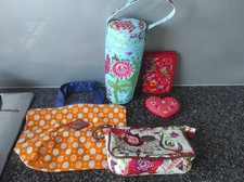 *Oilily* Sammelsurium: Thermotasche Geldbörse Stoffbeutel Herz Kosmetiktäschchen