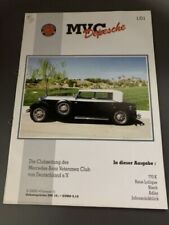 MVC Depesche 2001 1/01 Mercedes Veteranen Club Clubzeitschrift magazine Magazin