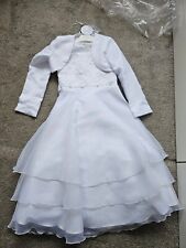 Kommunionkleid mit Bolero und Accessoires, Gr.134