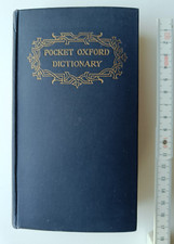  Oxford Dictionary Pocket von 1928 Fowler & Fowler sehr guter Zustand