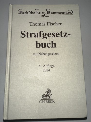 Stgb kommentar fischer 2024 - fischer,