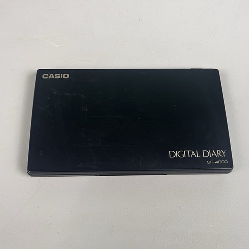 Casio 4000 digital diary - casio,