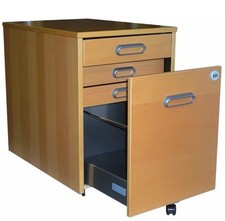 IKEA Galant, Rollcontainer mit 4 Schubladen in Buche 101.169.67