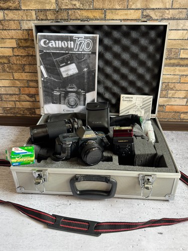Canon t70 kamera set speedlite - canon,