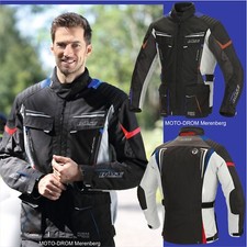 -30% Büse Motorradjacke Lago Pro - blau - wasserdichte Touren Jacke UVP 199,95€