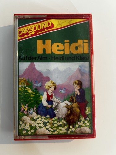 Heidi hörspiel kassette - heidi,