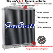 3 Reihe 52mm Kühler Für