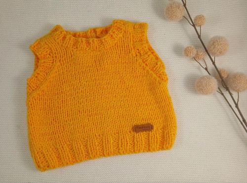 Madchen handgestrickter