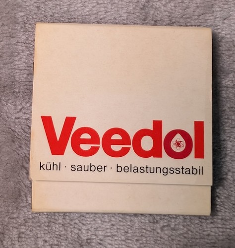 Vintage veedol streichholz - vintage,