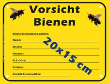 Bienenstand Schild