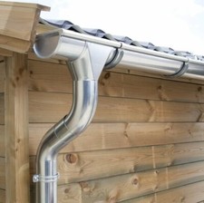 Dachrinne Zink Set Pultdach