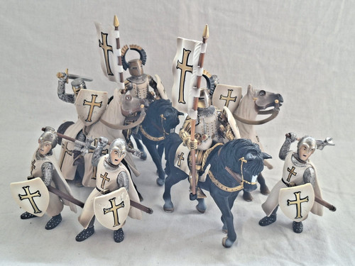 Schleich weiße kreuzritter - schleich,
