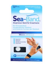 SEA-BAND Akupressurband f.Erwachsene black, PZN 19800720