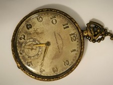 taschenuhr vergoldet