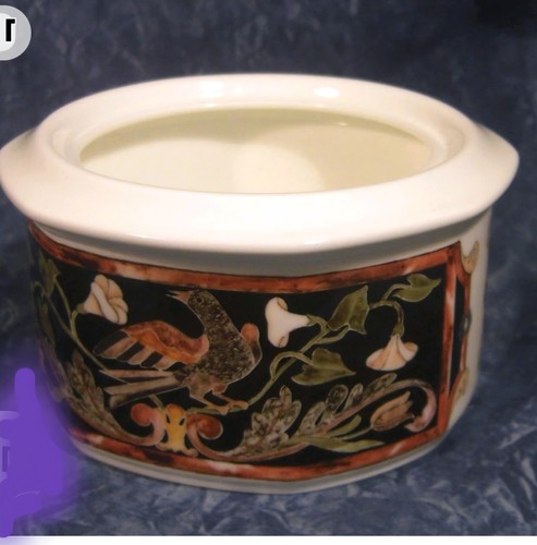 Intarsia zuckerdose ohne - v&b,