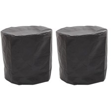  2 PCS Gartenmobel Abdeckung Tischabdeckung Terrassenmöbelabdeckung