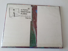 2 x  Foto Einsteckalbum 10 x 15 für 2 x 80 Bilder