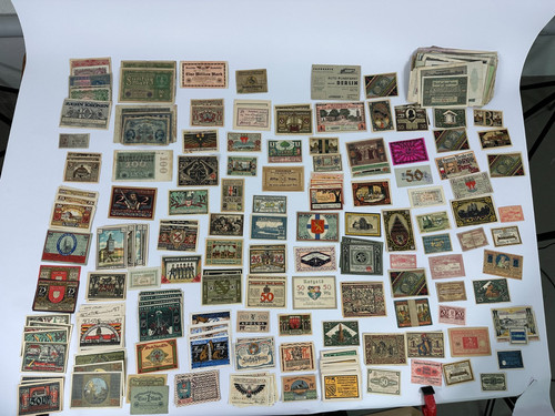 Sammlung notgeld geldscheine - notgeld,