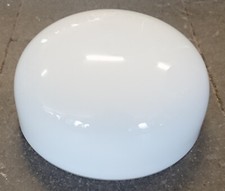 alter Lampenschirm Ersatzschirm Deckenlampe 20er weiß Milchglas Wagenfeld?