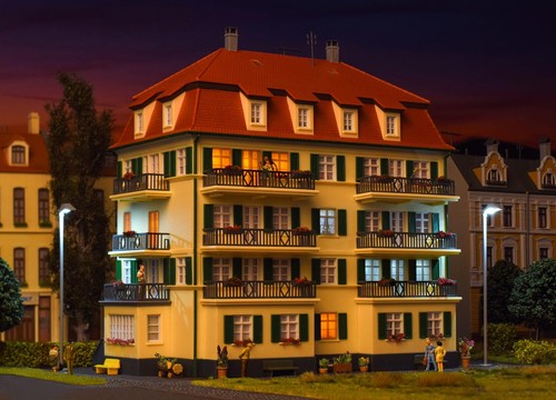 Kibri 38354 apartmenthaus - 38354, mit