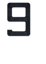 Paulmann LED Solar Außen Wand Leuchte Lampe Hausnummer 9 16x23x3 cm