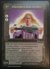 LOTR MECCG - THE LIDLESS EYE (Deu lim) - Elbenlord In Zorn Und Wut NM/M 
