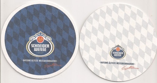 Schneider weisse bierdeckel - -,