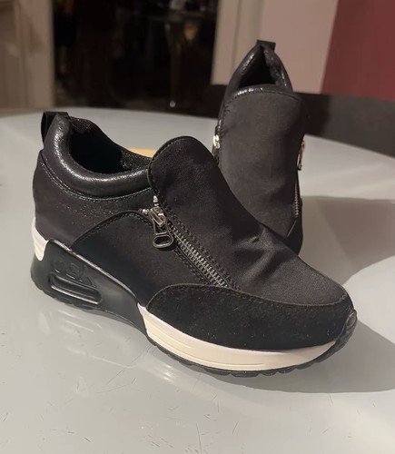 Damen platform sneaker schwarz - damen,