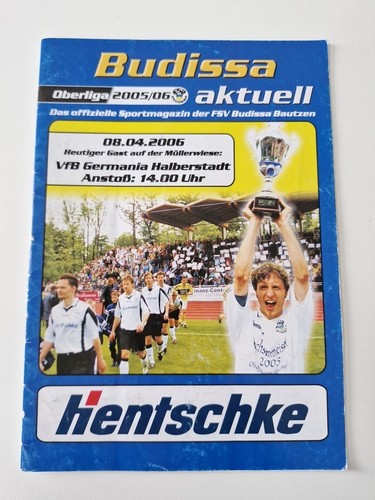 Fussball stadionheft budissa - fussball,