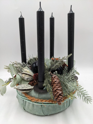 Adventskranz kugel zapfen - kugel,