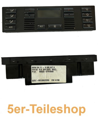 Bmw e39 klimabedienteil - bmw,