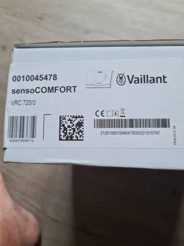 Vaillant regelung vrc 720 - regelung,