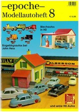 █► epoche Modellautoheft 8 - Erzgebirgsautos Jouef H0-Blechmodelle - Plattner