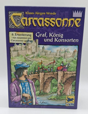 Carcassonne 6.Erweiterung Graf, König und Konsorten | Hans im Glück | Unbespielt