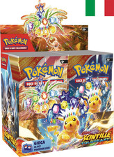 Pokemon Strahlende Funken Booster Box Display 36 Tüten ITA SEALED Verfügbar