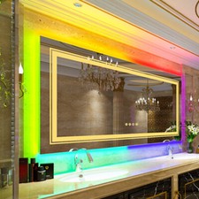 groß Beleuchtet Wandspiegel