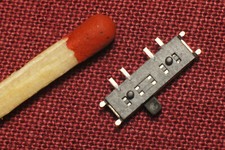 Miniatur Schiebe-Schalter SMD  Umschalter On-Off-On (1 Stk.)