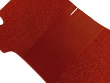 Kompl. Teppich satz für Mercedes W114 /8  Coupe Schlinge Dunkelrot Strich8