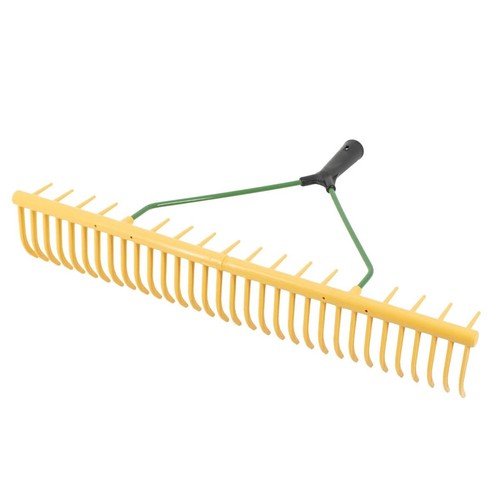 Rasenrechen 63cm kunststoff - rasenrechen,