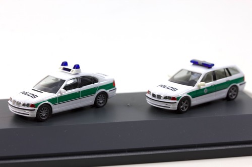 1998 bmw 3er polizei herpa - bmw,