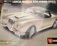 BBURAGO 1/18 7010 - LANCIA AURELIA B24 SPIDER 1955  METAL BAUSATZ 
