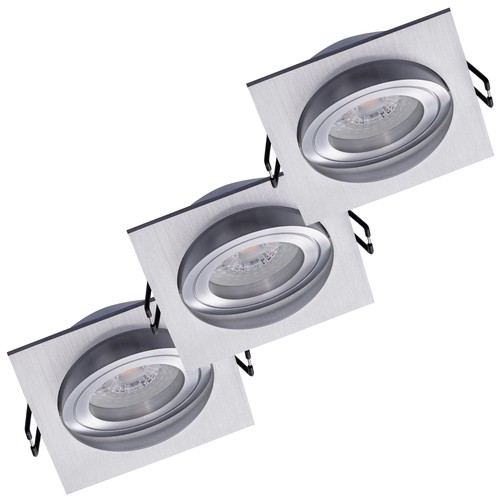 Led einbaustrahler alu - led,