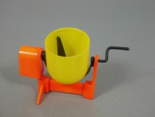 KAPSEL: Betonmischmaschine orange